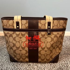 Coach Monogram Handbag